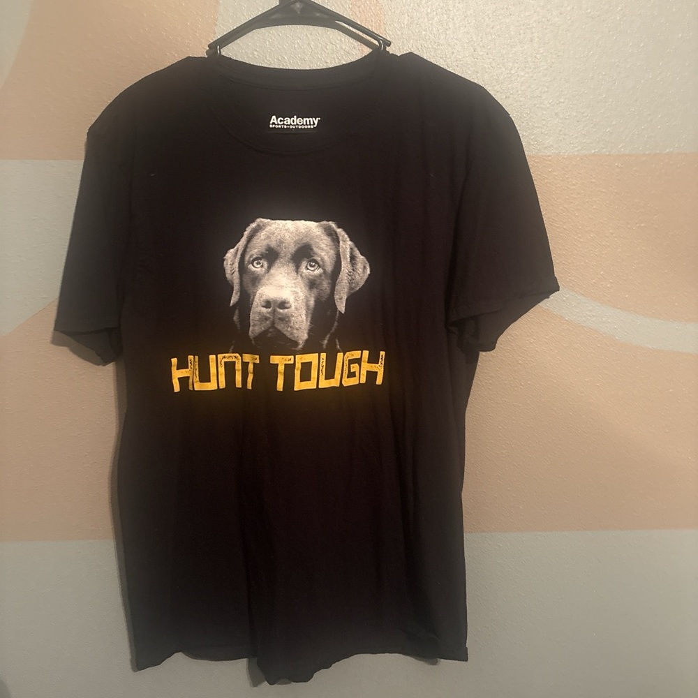 Academy Black 'Hunt Tough' Graphic Tee